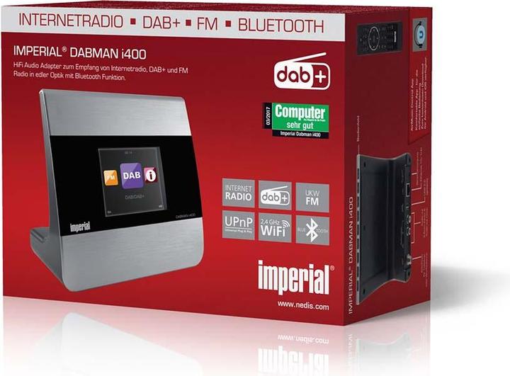 Produktbild Imperial Dabman i400 (Internetradio, DAB+, Bluetooth, WLAN)