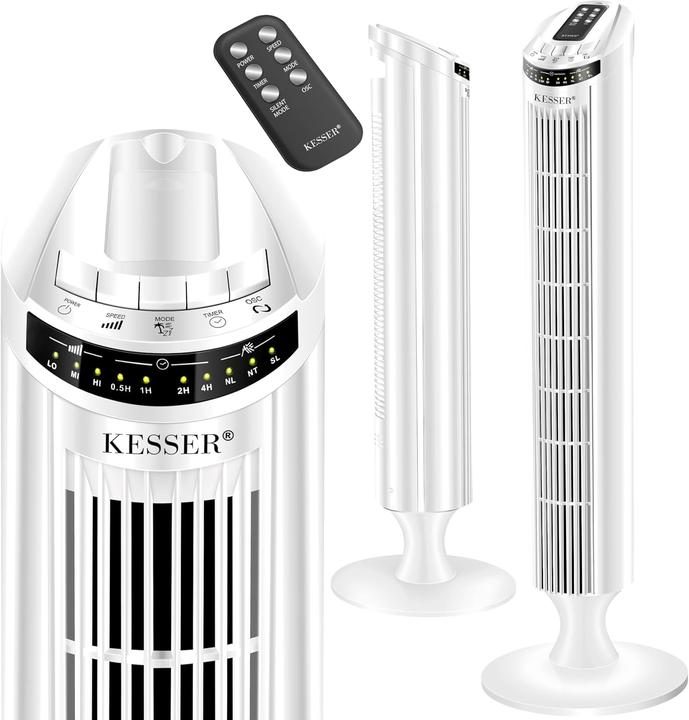 Immagine prodotto Kesser Turmventilator mit Timer und Fernbedienung (51.50 dB)