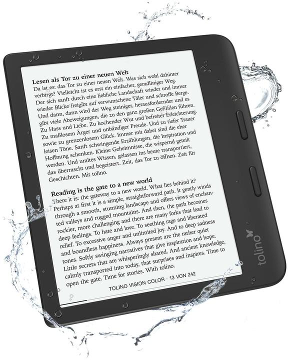 Actual product image tolino Vision Colour (7", 32 GB, Black)