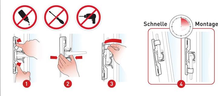 Actual product image Isi Safe Window locking