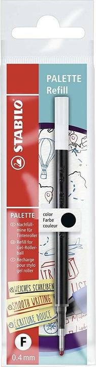 Produktbild STABILO Ersatzminen für ® Gelschreiber Palette, Strichstärke 0,4 mm, 10 Stück, diverse Farben (Gelmine, Schwarz, 0.40 mm)