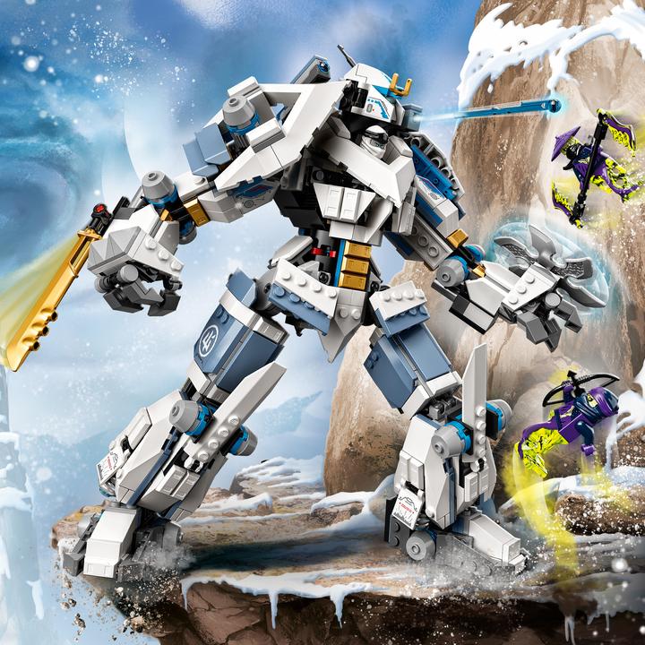 Actual product image LEGO Zane's Titan Mech (71738, LEGO Ninjago)