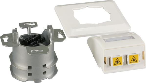 Produktbild EFB Elektronik FTTH-OUTLET-LC-OM3 Steckdose LC-D Weiss