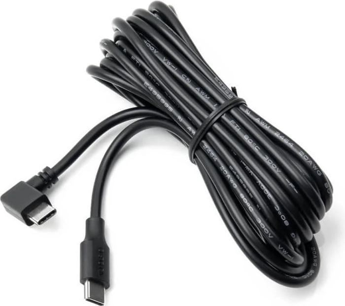 Actual product image Viofo A329 Dual USB-C 1.8M SSD cable
