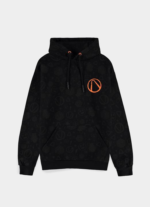Immagine prodotto Difuzed Borderlands - Felpa con cappuccio con zip da uomo - S (S)