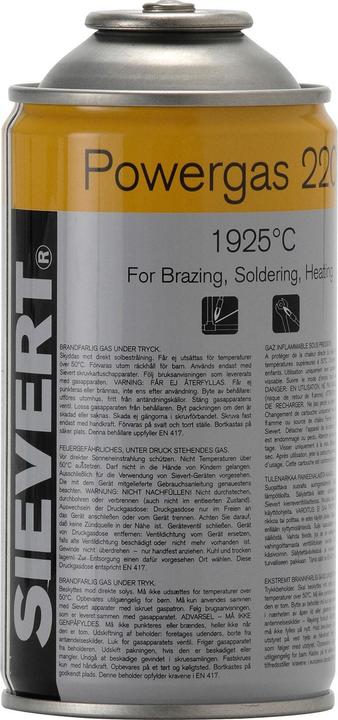 Actual product image Sievert Powergas gas cartridge 175 g 1 pc.