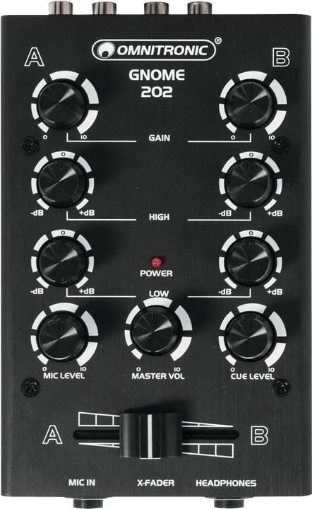 Actual product image Omnitronic DJ Mixer Gnome E-202