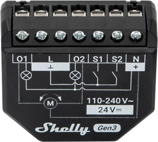 Immagine prodotto Shelly 2PM Gen3 x4 (Attuatore dell'interruttore)