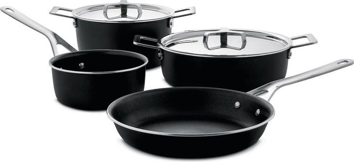 Produktbild Alessi Pots&pans, 6 St.set (Pfannenset + Topfset, Edelstahl)