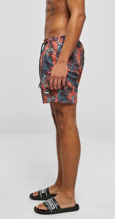 Actual product image Urban Classics Pattern Swim Shorts - 4984 (XS)