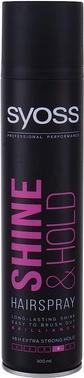 Image du produit Syoss Spray pour cheveux) Shine & Hold 4 (Spray pour cheveux) 300 Ml (Lotion pour le corps, 300 ml)