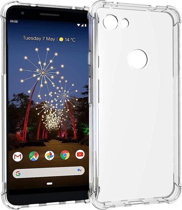 Immagine prodotto Screenguard Google Pixel 3a Custodia Crystal Soft Airbag Bumper (Google Pixel 3a)