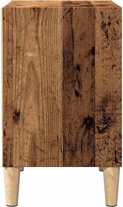 Image du produit VidaXL Nachttische 2 Stk. Altholz-Optik 40x30x50 cm Holzwerkstoff Nachtschrank (40 x 30 x 50 cm)