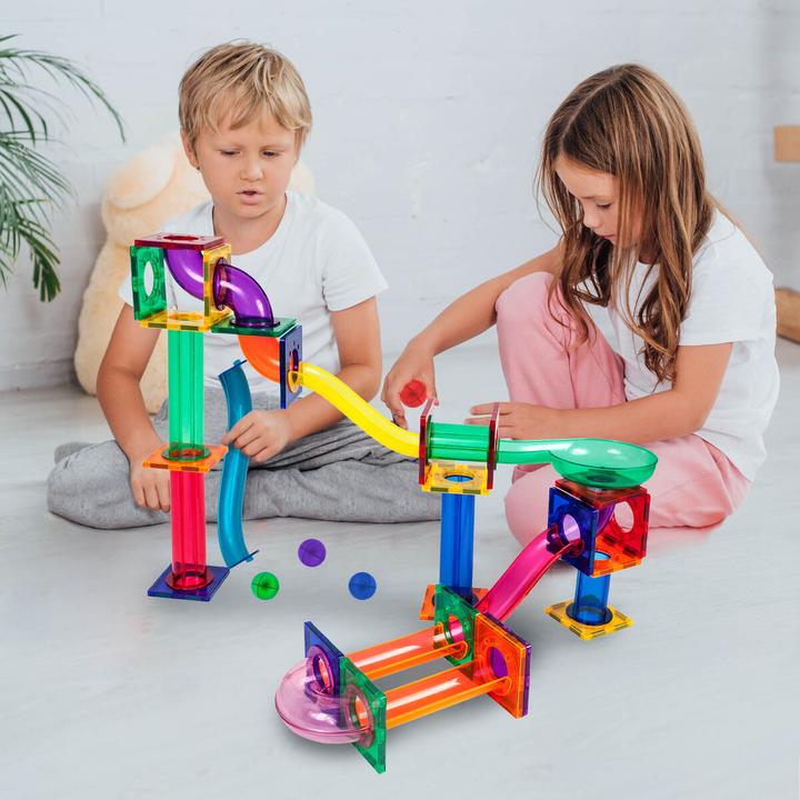 Produktbild PicassoTiles Picasso Tiles - Marble run set (50 pcs) (PTG50)