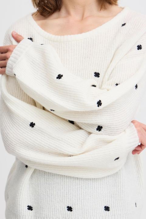 Actual product image B.young BYOTIKI EMBROIDERY JUMPER 20815284 (S)