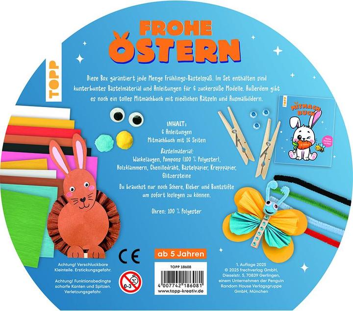 Actual product image Easter craft box