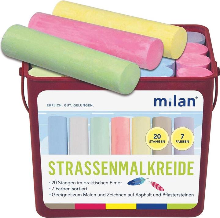 Actual product image Stylex Street crayons (Multicoloured, 20 x)