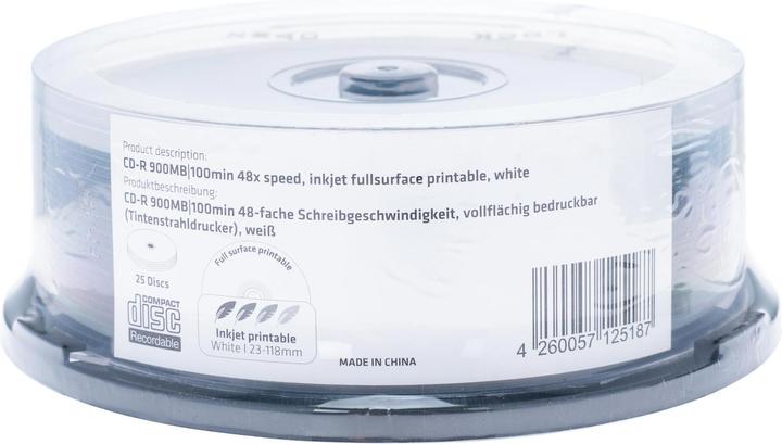 Image du produit MediaRange CD-R Medien 900 MB, Spindel (25 Stück) (25 x)