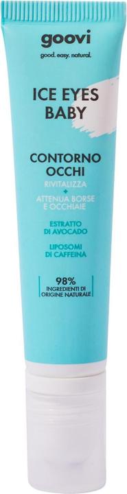 Goovi ICE EYES BABY Augencreme gegen Tränensäcke und Augenringe 15 ml (Crème, 15 ml)