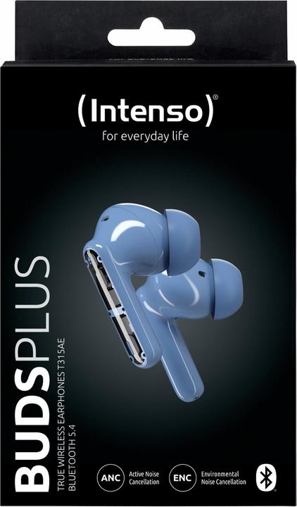 Actual product image Intenso Buds Plus T315AE (ANC, 7.50 h, Wireless)