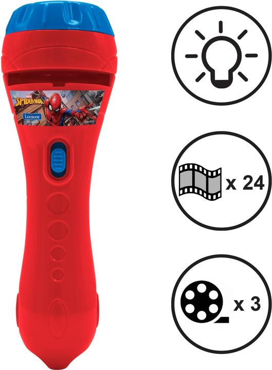 Actual product image Lexibook Spider-Man Story Projector and Flashlight (Multilingual)