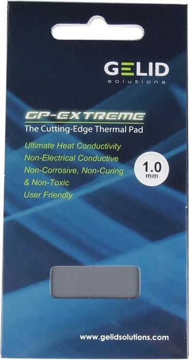 Produktbild Gelid GP-Extreme - 12 W/m·K - Grau - 80 mm - 40 mm - 1 mm (1 mm, 12 W/m K)