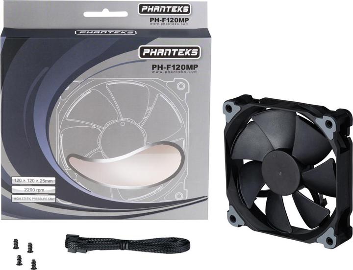 Image du produit Phanteks Ventilateur PH-F120MP V2 (120 mm, 1 x)