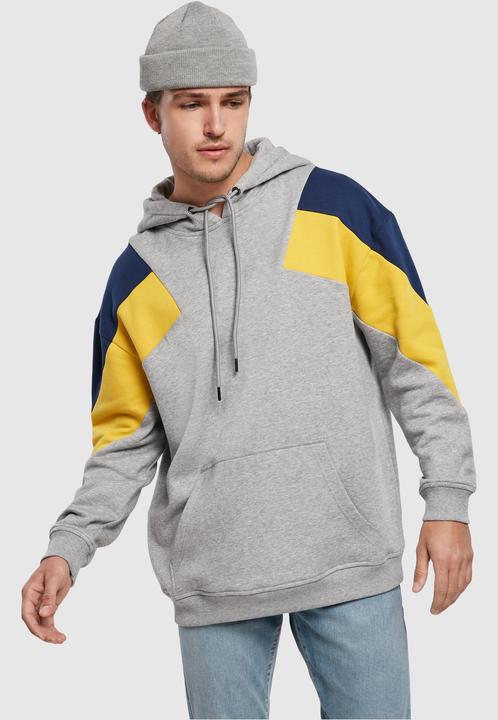 Actual product image Urban Classics Oversize 3-Tone Hoody (XXL)