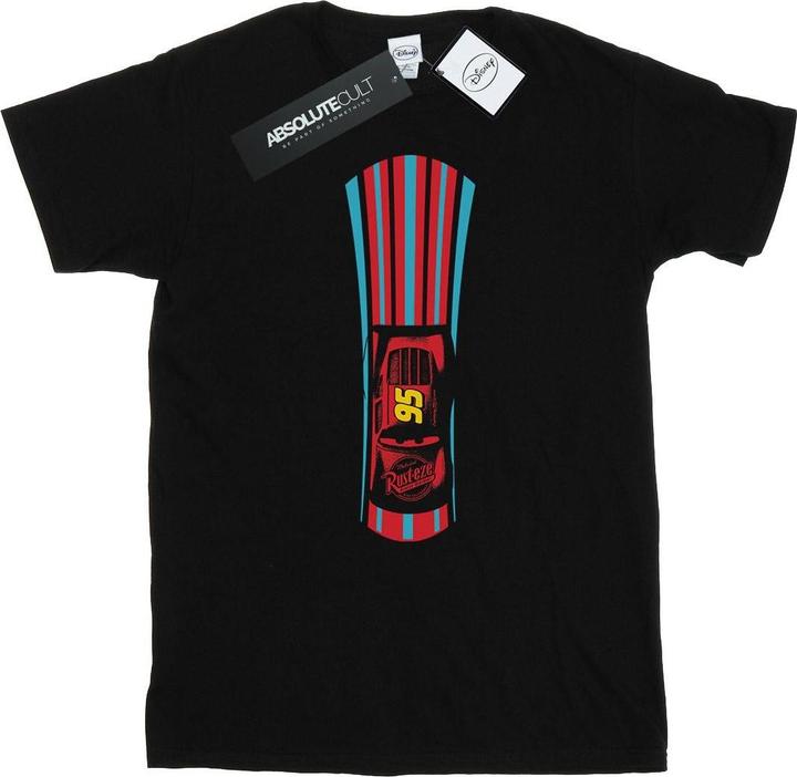 Disney Cars Lightning McQueen Stripes TShirt (L)