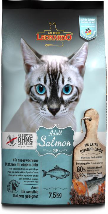 Produktbild Leonardo Cat Food Adult Lachs Getreidefrei (Adult, 1 Stk., 7500 g)