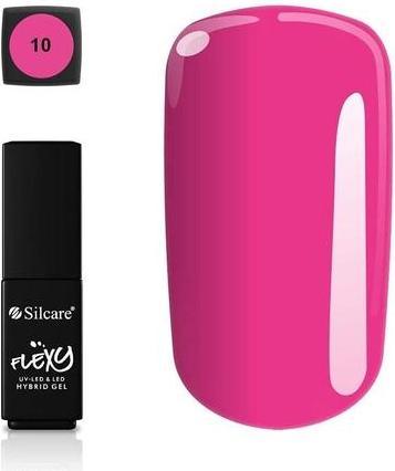 Immagine prodotto Silcare Flexy Hybrid Gel Lacca ibrida 10 4,5G (Rosa, Smalto per unghie effetto gel)