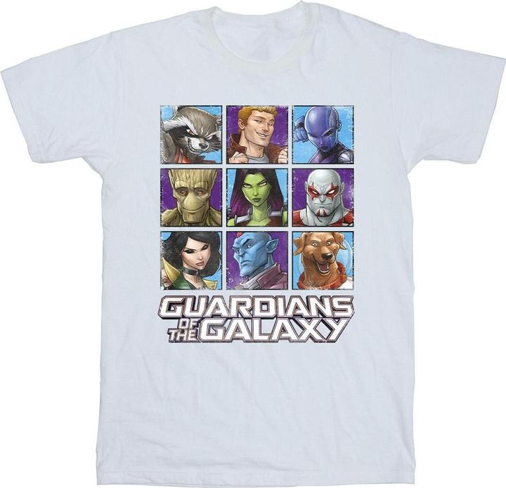 Produktbild Guardians of the Galaxy Character Squares TShirt (4XL)