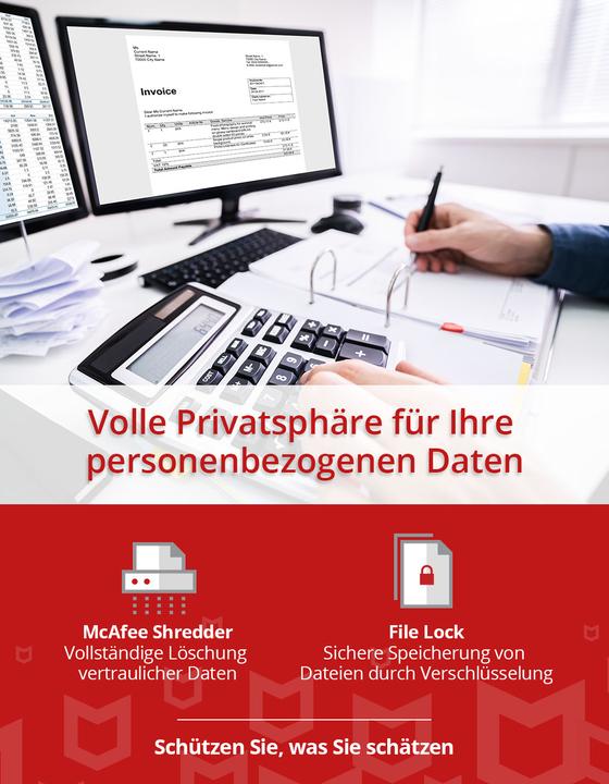 Image du produit McAfee LiveSafe (1 Utilisateur, 12 mois)