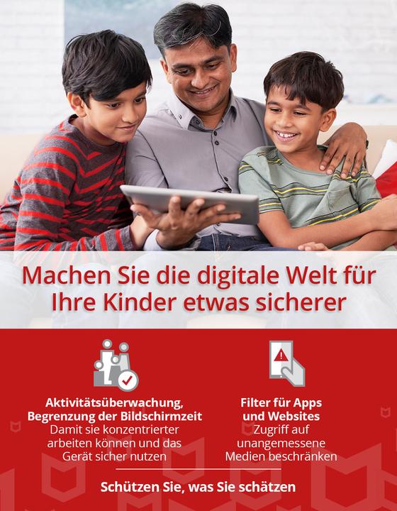 Image du produit McAfee LiveSafe (1 Utilisateur, 12 mois)