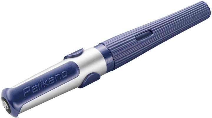Produktbild Pelikan Füllhalter o structure P480M, blau Schaft mit Rillenstruktur, ergonomische Soft-Griffzone (Blau, 1 x)