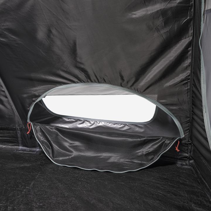 Immagine prodotto Quechua Tenda familiare con pali Fresh & Black - Arpenaz 5.2 per 5 persone 2 cabine (Tenda a tunnel, 16.70 kg, 5 persone)