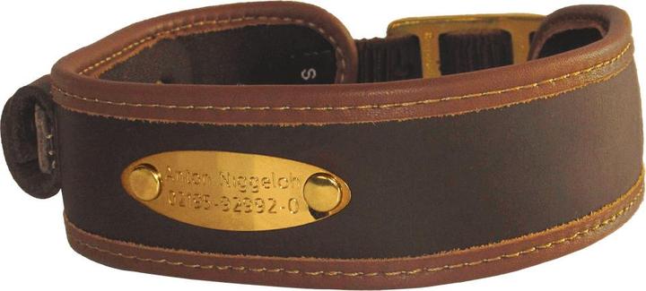 Produktbild Niggeloh Lederhalsung individuell XS (XS, S, M, Hund)