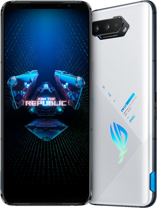 ASUS ROG Phone 5 (16GB) (256 GB, Storm White, 6.78", Dual SIM, 64 Mpx, 5G)