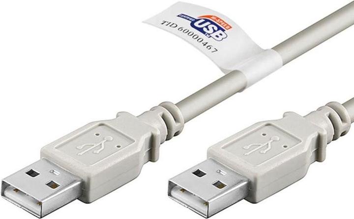 Image du produit XCell Câble USB 2.0 Hi-Speed avec A mâle vers A mâle (2 m)