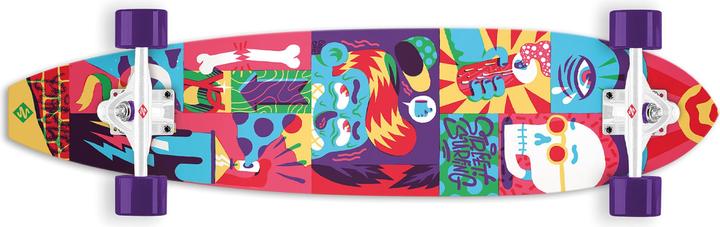 Actual product image MGA Longboard Street Surfing Cut KickTail 36 ' Comics (5.51")