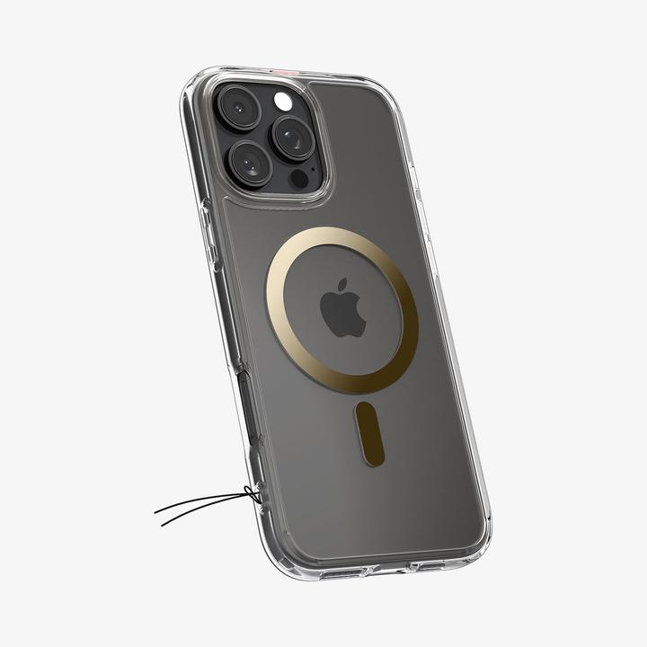 Actual product image Spigen Ultra Hybrid Mag Magsafe case for iPhone 16 Pro Max 6,9" gold (Apple iPhone 16 Pro Max)