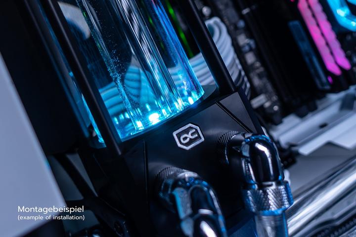 Produktbild Alphacool Aurora D5 Universal Wasser-Kühlungsreservoir Schwarz