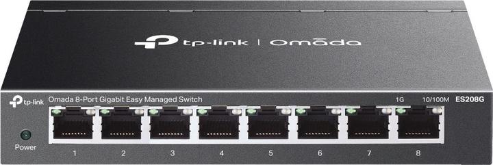Produktbild TP-Link ES208G Omada 8-Port Gigabit Easy Managed Switch (8 Ports)
