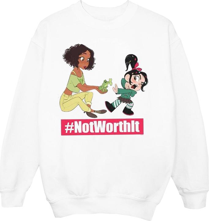 Disney Wreck It Ralph Tiana And Vanellope Sweatshirt Mädchen