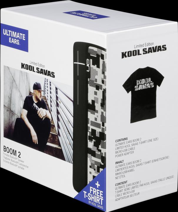Produktbild UE Boom 2 Kool Savas Limited Edition (15 h, Akkubetrieb)