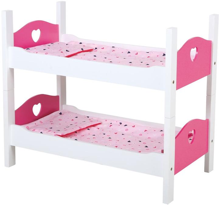 Produktbild My Beautiful Dollsroom Dolls Room Möbel Etagenbett 54x29x43Cm