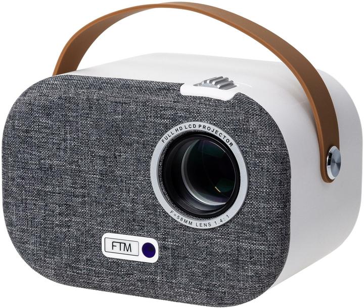 Actual product image FTM Projektor Mini, ANSI-Lumen: 200 lm, Auflösung: 1920 x (Full HD, 200 lm)