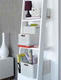 Produktbild Curver STORAGE BOX STYLE L WHITE 205851 (30 l)