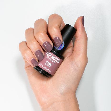 Actual product image Mesauda Top Notch Iconic 254 Lucky Strike Semi-Permanent Nail Polish 14ml (254 Lucky Strike, Colour paint)