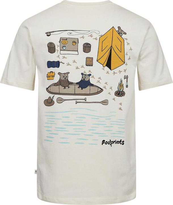 Actual product image KnowledgeCotton Apparel Regular S/S Heavy Single Footprint (XL)